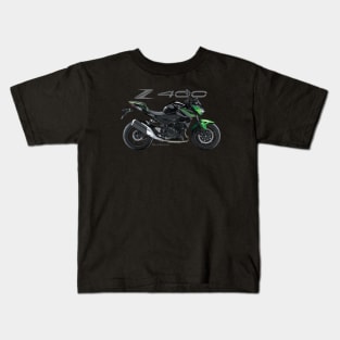 Kawasaki Z400 18 black/green, sl Kids T-Shirt